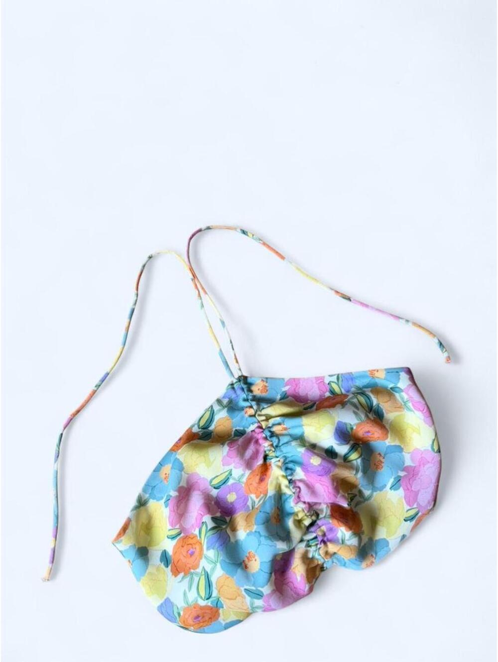 Zara multicoloured floral top Size S